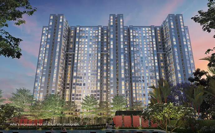 Godrej Ananda main elevation image
