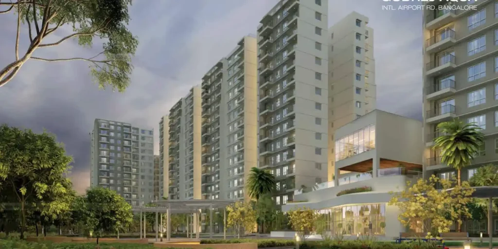 Godrej Aqua main elevation