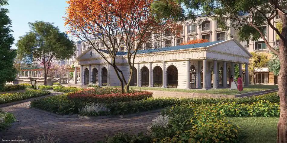 Godrej Athena clubhouse view