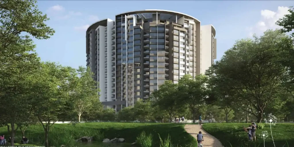 Godrej Lake Gardens main elevation