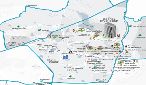 Godrej Splendour location