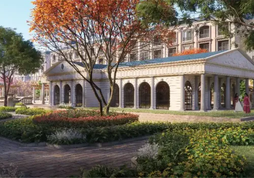 Godrej Athena clubhouse view